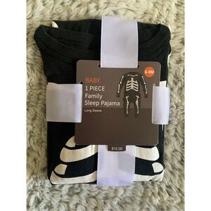 One Piece Skeleton Pajama Set